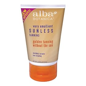 Alba Sunless Tanning Lotion, 4-Ounce Tubes (Pack of 2)