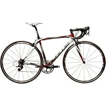 Blue Competition Cycles RC8 Full-Carbon Road Bike - Apex/Rival Red, MD