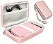 Instant Printer Case for Kodak Mini 2 HD Wireles, Mini Mobile Wi-Fi & NFC Printer, Pickit M2, SereneLife 2x3 Instant Porter Printer, Mesh Pocket for Photo Paper and Cable (Rose Gold)