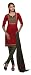 Trishaa Women's Indian Salwar Kameez Set X- Small Red