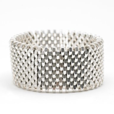 Silver Nut Bracelet by Alice Menter