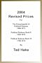 2004 Revised Prices for the Encyclopedia of Political Buttons 1896-1972: Political Buttons Book II 1920-1976: Political Buttons Book III 1789-1916