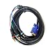 Premium 6ft VGA Male to 3-RCA Component Video Male cable