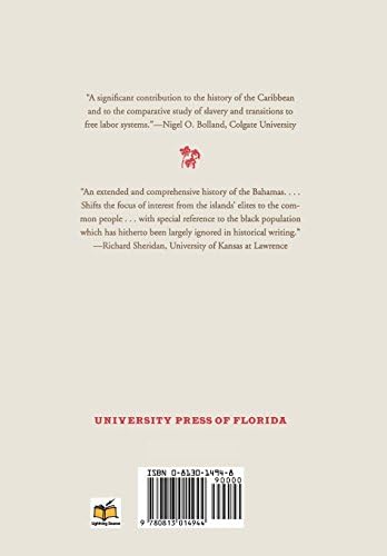 The Bahamas from Slavery to Servitude, 1783-1933