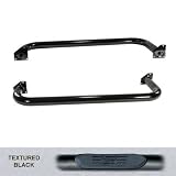 Rugged Ridge 11591.03 Textured Black Side Step Pair For 1987-95 Jeep Wrangler