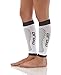 Mojo Compression Men's A606WB2 Calf Sleeve, White, M