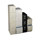 310 Series 26-1/2″” Deep Full-Suspension File, Five-Drawer, Letter, Black (HON315PP)