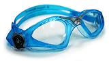 Aqua Sphere Kayenne Goggle With Clear Lens, Blue/Silver