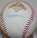 Carlos Pena Tampa Bay Rays Autographed 08 WS Baseball