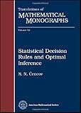 Statistical decision rules and optimal inference