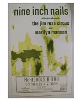 Nine Inch Nails The Jim Rose Circus Marilyn Manson Handbill Poster McNichols Arena NIN