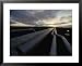 Pipes in the Prudhoe Bay Oil Field, Alaska Industrial Architecture Framed Art Poster Print by James P. Blair, 31x25
