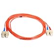 Fiber Optic Cable, SC/SC, Multi Mode, Duplex - 2 meter (62.5/125 Type)