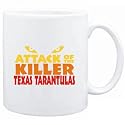 Mug White " Attack of the killer Texas Tarantulas " Animals