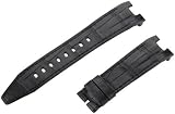 TechnoMarine S6107 UF6 Black Alligator Strap 38mm Watch Strap