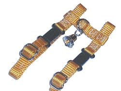 Sandia Pet Products Yellow Gold Ferret Harness with Bell