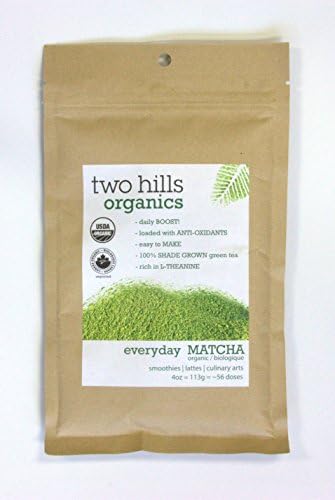 Everyday Matcha, 113g (4 oz) - Organic - Fresh - Powerful Antioxidant - Rich in L-Theanine - Boost Metabolism - Energy - Lattes - Smoothies - Culinary Arts - Easy to make (113GR)