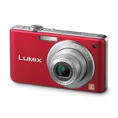 Panasonic Lumix DMC-FS6 Digitalkamera (8 Megapixel, 4-fach opt. Zoom, 6,4 cm (2,5 Zoll) Display, Bildstabilisator) rot