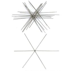 8 Beadsmith Snowflake Ornament Wires Beading Holiday