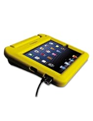 Kensington SafeGrip Security Case, With ClickSafe Lock, for iPad, Yellow
