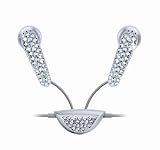iLuv i83SIL Crystal In-Ear Earphones with In-Line Volume Control (Silver)