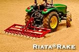 Riata Rake Ten Foot, 3 Point Precision Arena Dag
