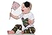 juDanzy Green Camo camouflage leg warmers for girl or boy toddler & child