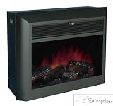 Pleasant Hearth 28 electric fireplace insert Mesh Front NEW