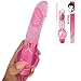 Mini Vibration Massager Female Dildo Vibrator for Women - Small Pink Sex Toy - Small Vibrating Dildo - Waterproof Vibe for Sexual Pleasure - 30 Day Guarantee