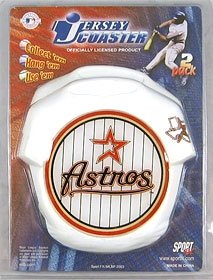 Houston Astros Jersey Coaster Set