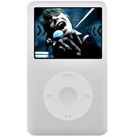 Rix iPod classic 80GB用シリコンケース 液晶保護シート付 ホワイト RX-IPS6G80W
