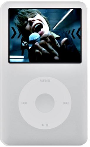 Rix iPod classic 80GB用シリコンケース 液晶保護シート付 ホワイト RX-IPS6G80W