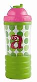 Baby Girl Pink Initial Sip N' Munch, Letter A