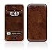 Dark Burlwood Design Protective Skin Decal Cover Sticker for Apple 3G iPhone