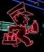 Cheerful Milkman Neon in Las Vegas Photograph - Beautiful 16"x20" Photographic Print by Carol M. Highsmith