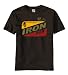 Search : Iron Man Retro Sign Brown T-shirt