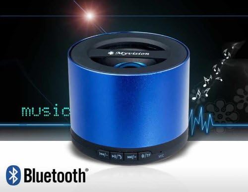 My vision N9 Mini Wireless Stereo Bluetooth Speaker with Card Reader (Blue)