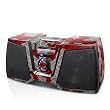 Accident Design Skin Decal Sticker Kit for KICKER K350 MP3 Docking Station + iPod Touch 2nd Gen / 3rd Gen skin +Remote Control Skin + Kicker headphone skin