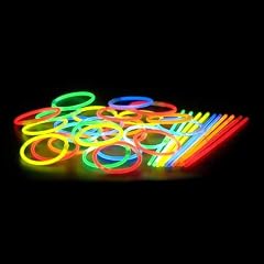 Knicklichter, Glow Sticks, Leuchtsticks, 100er Pack