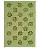 Martha Stewart Medallions Hand Knotted Agate Area Rug, 2' 3 X 10'