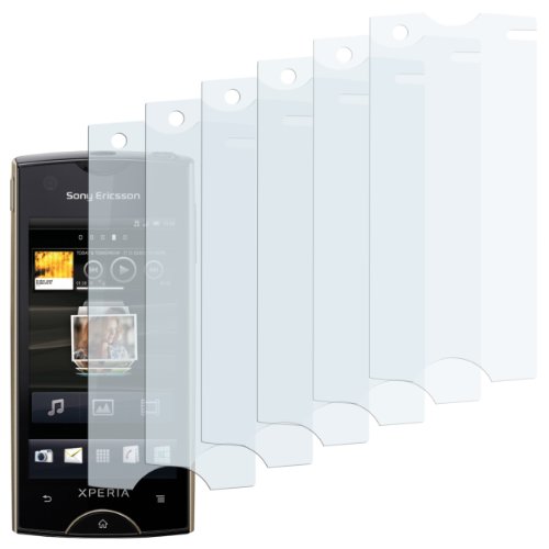 6 x mumbi Displayschutzfolie Sony Ericsson Xperia 
