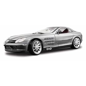 Click here to buy Mercedes Benz SLR McLaren Black 1:18 Maisto Diecast Car Model by Diecast Model.