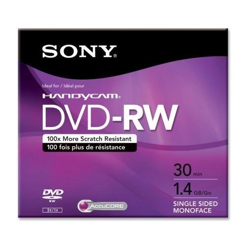 Sony 8cm DVD-RW with Hangtab - Single