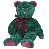 Ty Beanie Buddy 2001 Holiday Teddy Bear Retired