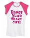 Juniors Dance Your Heart Out Baseball Cap Sleeve