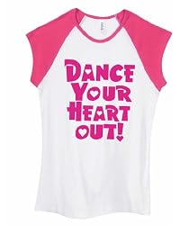 Juniors Dance Your Heart Out Baseball Cap Sleeve