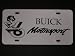 Buick Motorsports Vanity License Plate #2