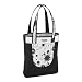 Apparel : Trans by JanSport Copenhagen Tote - Black/ White Swirl Flower