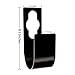 Bandwagon Spigot Hook Hose Holder Support for Garden Hose Hanger 8.5 Inch-Black