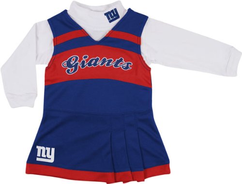 New York Giants Girls 7-16 Royal Jumper & Turtleneck Set at Amazon.com